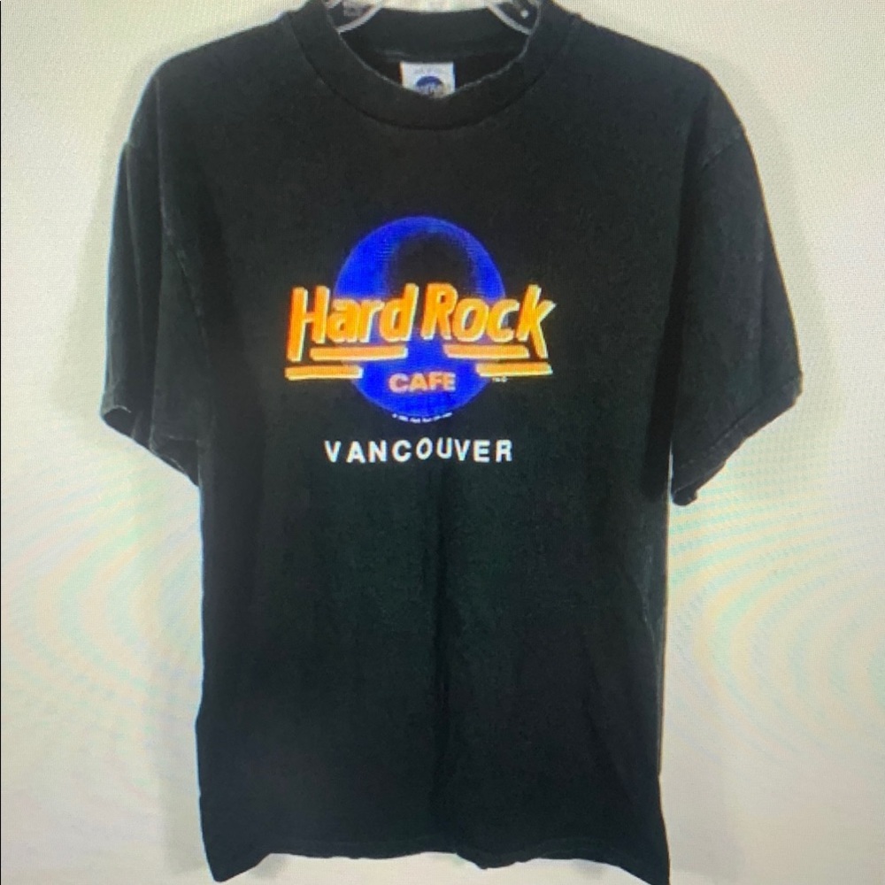 Hard Rock Cafe Black T-Shirt - Vancouver Edition